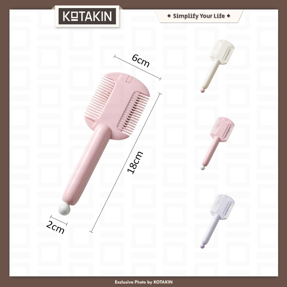 Alat Pangkas Rambut 2in1 Sisir Pisau